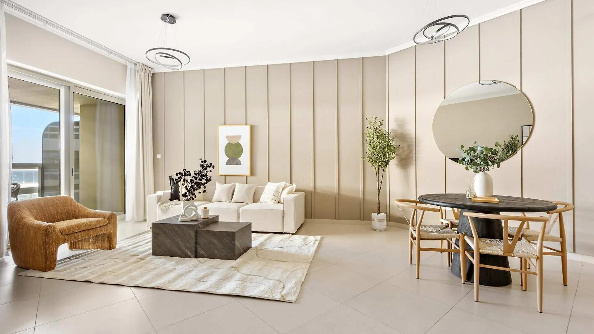 شقة Silkhaus Ajwan Tower 1Br With Maid Room In Saadiyat Island أبو ظبي